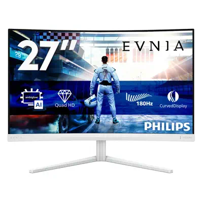 Philips Evnia 5000 27M2C5501/00 écran plat de PC 68,6 cm (27") 2560 x 1440 pixels Quad HD LCD Blanc - Ecran Ordinateur - visuel 1