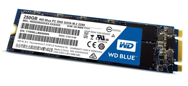 Western Digital Blue PC 250 Go M.2 - Disque dur SSD - visuel 1