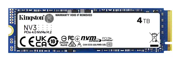 Kingston Technology 4000G NV3 M.2 2280 NVMe SSD - Disque dur SSD - visuel 3