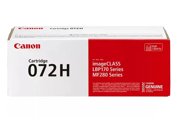 Canon 072H Cartouche de toner 1 pièce(s) Original Noir - Toner - visuel 1