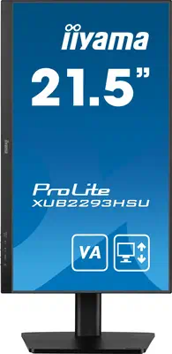iiyama ProLite XUB2293HSU-B7 écran plat de PC 54,6 cm (21.5") 1920 x 1080 pixels Full HD LED Noir - Ecran Ordinateur - visuel 2