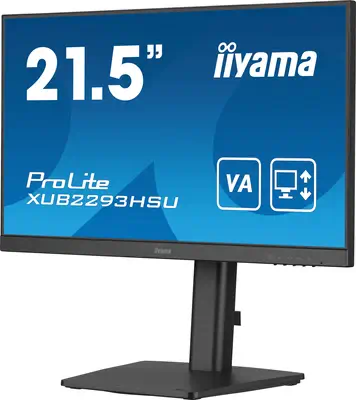 iiyama ProLite XUB2293HSU-B7 écran plat de PC 54,6 cm (21.5") 1920 x 1080 pixels Full HD LED Noir - Ecran Ordinateur - visuel 5