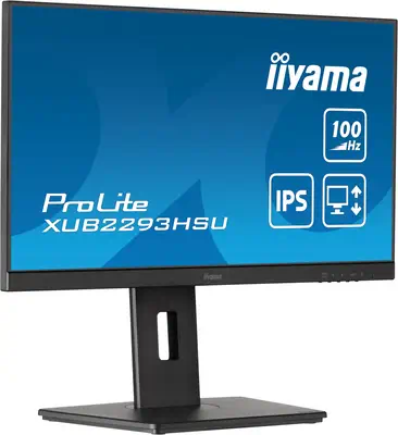 iiyama ProLite XUB2293HSU-B7 écran plat de PC 54,6 cm (21.5") 1920 x 1080 pixels Full HD LED Noir - Ecran Ordinateur - visuel 4