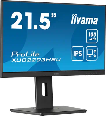 iiyama ProLite XUB2293HSU-B7 écran plat de PC 54,6 cm (21.5") 1920 x 1080 pixels Full HD LED Noir - Ecran Ordinateur - visuel 1