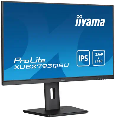 iiyama XUB2793QSU-B7 écran plat de PC 68,6 cm (27") 2560 x 1140 pixels Wide Quad HD LED Noir - Ecran Ordinateur - visuel 4