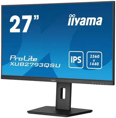 iiyama XUB2793QSU-B7 écran plat de PC 68,6 cm (27") 2560 x 1140 pixels Wide Quad HD LED Noir - Ecran Ordinateur - visuel 5
