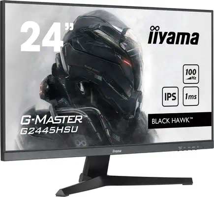 iiyama G-MASTER G2445HSU-B2 écran plat de PC 61 cm (24") 1920 x 1080 pixels Full HD LCD Noir - Ecran Ordinateur - visuel 2