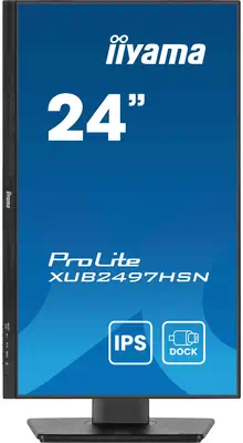 iiyama ProLite XUB2497HSN-B2 écran plat de PC 60,5 cm (23.8") 1920 x 1080 pixels Full HD LED Noir - Ecran Ordinateur - visuel 5
