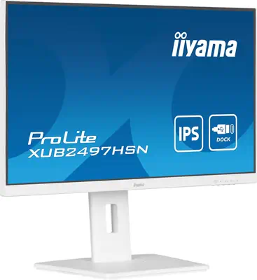 iiyama ProLite XUB2497HSN-W2 écran plat de PC 60,5 cm (23.8") 1920 x 1080 pixels Full HD LED Blanc - Ecran Ordinateur - visuel 4