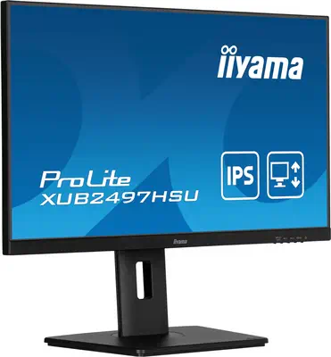 iiyama XUB2497HSU-B2 écran plat de PC 60,5 cm (23.8") 1920 x 1080 pixels Full HD LED Noir - Ecran Ordinateur - visuel 4