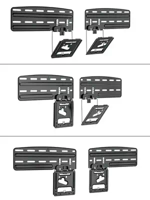 Neomounts WL30-265BL1 Support pour écran mural 43-85" écrans Samsung - ultra-plat - Support Fixe & Mobile - visuel 10
