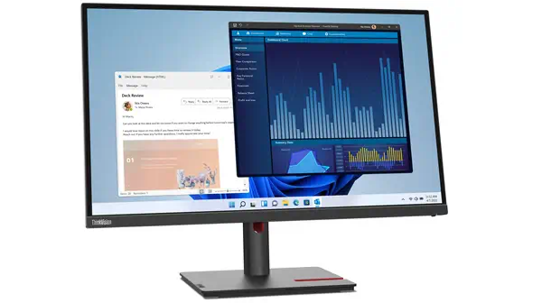 Lenovo ThinkVision T27p-30 LED display 68,6 cm (27") 3840 x 2160 pixels 4K Ultra HD Noir - Ecran Ordinateur - visuel 7