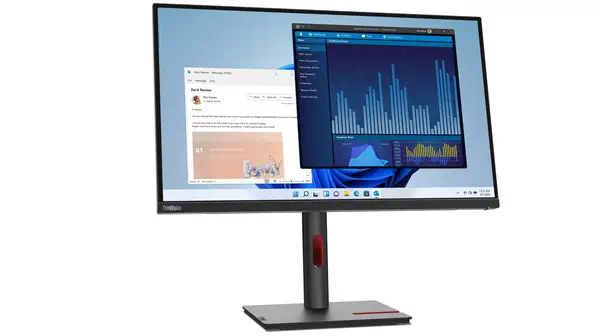 Lenovo ThinkVision T27p-30 LED display 68,6 cm (27") 3840 x 2160 pixels 4K Ultra HD Noir - Ecran Ordinateur - visuel 3