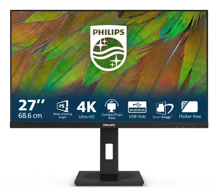Philips 3000 series 27B1N3800/00 LED display 68,6 cm (27") 3840 x 2160 pixels 4K Ultra HD LCD Noir - Ecran Ordinateur - visuel 8