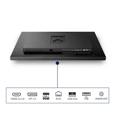 Philips 3000 series 32B1U3900/00 écran plat de PC 80 cm (31.5") 3840 x 2160 pixels 4K Ultra HD LCD N - Ecran Ordinateur - visuel 4