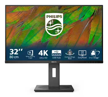Livraison rapide Philips 3000 series 32B1N3800/00 écran plat de PC 81,3 cm (32") 3840 x 2160 pixels 4K Ultra HD LCD N