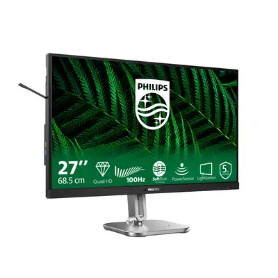 Philips 5000 series 27B2G5500/00 écran plat de PC 68,6 cm (27") 2560 x 1440 pixels Quad HD LCD Anthr - Ecran Ordinateur - visuel 2