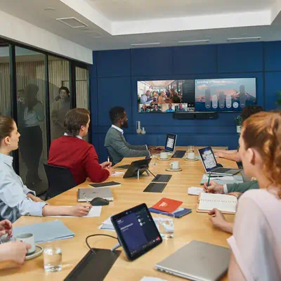 Barre de visioconférence tout-en-un Poly Studio X72 - Switchs et Hubs - visuel 6