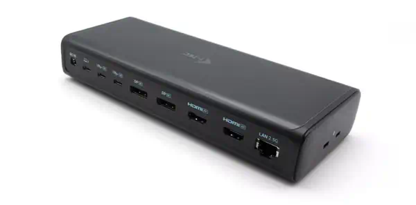 Universal 6x 4K/60Hz Display Docking Station + Power I-Tec - visuel 1 - hello RSE - Connectivité polyvalente