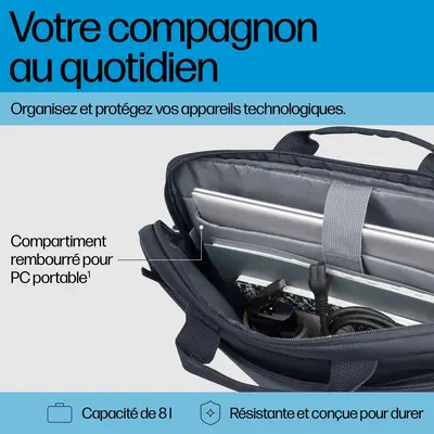 Sacoche pour PC portable HP Everyday 14 pouces HP - visuel 1 - hello RSE - Conçu pour durer