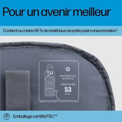 Sac à dos pour ordinateur portable HP Travel HP - visuel 1 - hello RSE - Protection et sérénité assurées