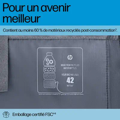 HP Travel Plus 22 Liter 16 Laptop Bag HP - visuel 1 - hello RSE - Facile d'accès