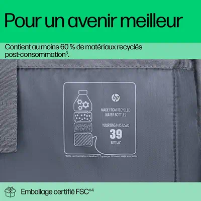 Sac pour ordinateur portable HP Travel Plus 15 litres 14 pouces - Sacoche & Housse - visuel 4
