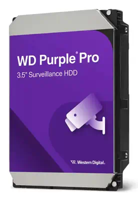 Western Digital Purple Pro WD122PURP disque dur 12 To 7200 tr/min 512 Mo 3.5" Série ATA III - Disque dur Interne - visuel 1