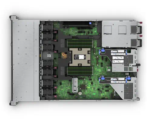 ProLiant DL325 Gen11 9224 2.5GHz 24c 64GB-R 8SFF MR408i-o 2x480GB SATA SSD 2x1000W RPS EU Server - HP - Serveur Rack - visuel 3