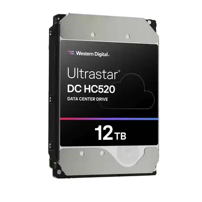 Western Digital Ultrastar He12 disque dur 12 To 7200 tr/min 256 Mo 3.5" Série ATA III - Disque dur Interne - visuel 3