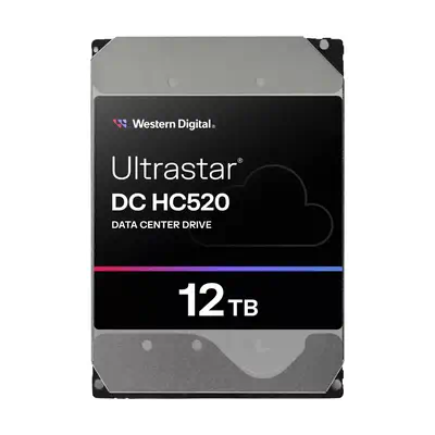 Western Digital Ultrastar He12 disque dur 12 To 7200 tr/min 256 Mo 3.5" Série ATA III - Disque dur Interne - visuel 2