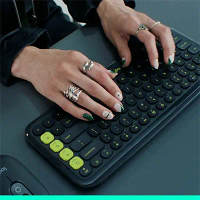 Logitech POP ICON KEYS - Pack Clavier, souris - visuel 7