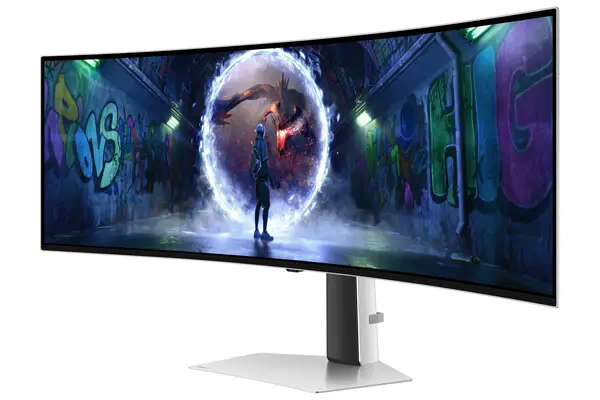 49 Inch Odyssey OLED G9 G93SD DQHD 240Hz Samsung - visuel 1 - hello RSE - Options de connectivité multifonctionnelles