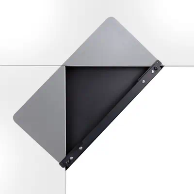 Plateau pour Bureau d'Angle/en L, Rallonge de Bureau qui Augmente l'Espace pour le Clavier et la Sou - StarTech - Support Fixe & Mobile - visuel 5