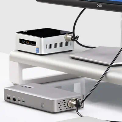 Kit de Verrouillage pour Ordinateur Portable/de Bureau et Périphériques, Verrou/Serrure Antivol, K-S - StarTech - Autre Accessoire pour portable - visuel 3