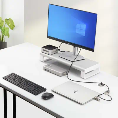 Kit de Verrouillage pour Ordinateur Portable/de Bureau et Périphériques, Verrou/Serrure Antivol, K-S - StarTech - Autre Accessoire pour portable - visuel 8