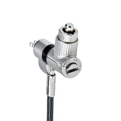 Antivol Universel 3-en-1 pour Ordinateur Portable, Câble de Verrouillage de 2m à Clé Maîtresse, Comp - StarTech - Accessoire Moniteur - visuel 3