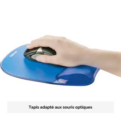 Fellowes 9114120 tapis de souris Bleu - Tapis - visuel 8