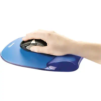 Fellowes 9114120 tapis de souris Bleu - Tapis - visuel 2