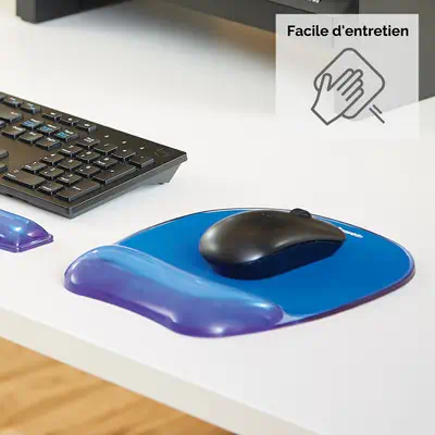 Fellowes 9114120 tapis de souris Bleu - Tapis - visuel 7