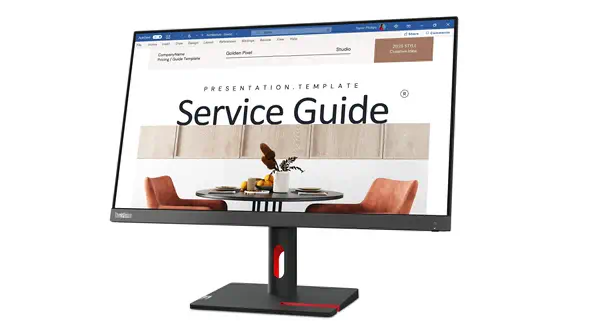 Lenovo ThinkVision S24i-30 LED display 60,5 cm (23.8") 1920 x 1080 pixels Full HD Noir - Ecran Ordinateur - visuel 4