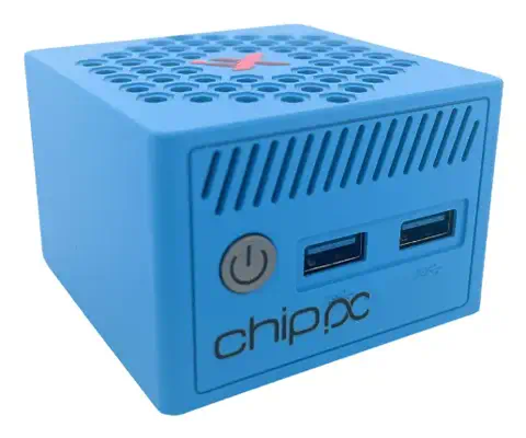 Chip PC CPN07311 client léger/PC lame Windows 11 IoT Enterprise Bleu N100 - Client léger - visuel 4