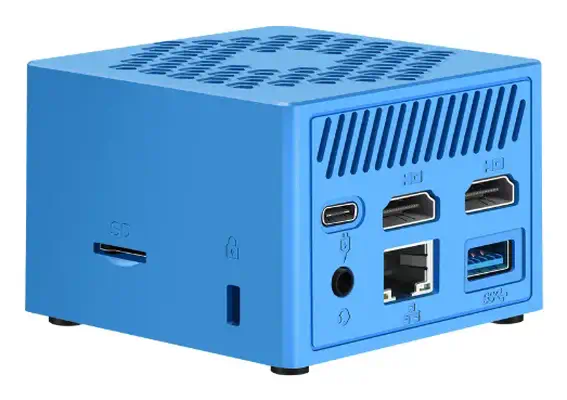 Chip PC CPN07311 client léger/PC lame Windows 11 IoT Enterprise Bleu N100 - Client léger - visuel 2