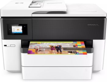 Achat Imprimante tout-en-un grand format HP OfficeJet Pro 7740, Impression, copie, scan, fax, 35-sheet ADF; Scan to email au meilleur prix