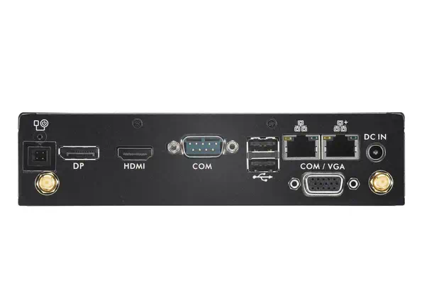 XPC slim Barebone DS50U, Intel Celeron 7305, 2x LAN (1x 2.5Gbit ,1x 1Gbit), 1xCOM,1xHDMI,1xDP, 1x VG - Shuttle - visuel 6