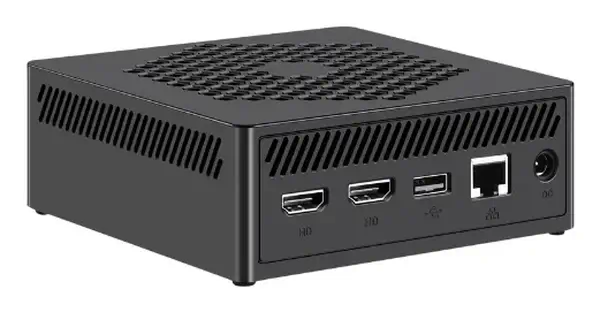 Chip PC CPN07420 Ordinateur embarqué 1,1 GHz Intel® Celeron® 128 Go eMMC 8 Go - Boitier d'alimentation - visuel 3