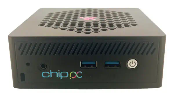 Chip PC CPN07420 Ordinateur embarqué 1,1 GHz Intel® Celeron® 128 Go eMMC 8 Go - Boitier d'alimentation - visuel 1