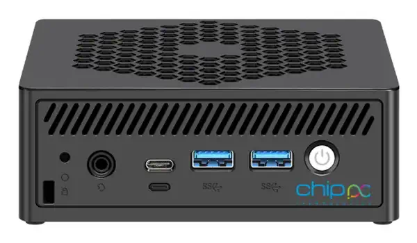 Chip PC CPN07420 Ordinateur embarqué 1,1 GHz Intel® Celeron® 128 Go eMMC 8 Go - Boitier d'alimentation - visuel 2