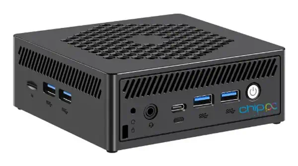 Chip PC CPN07420 Ordinateur embarqué 1,1 GHz Intel® Celeron® 128 Go eMMC 8 Go - Boitier d'alimentation - visuel 6
