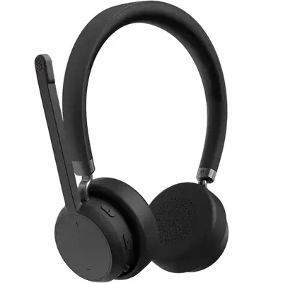 Lenovo 4XD1Q30302 écouteur/casque Sans fil Arceau Appels/Musique Bluetooth Noir - Casque Micro - visuel 5